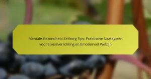 Mentale Gezondheid Zelfzorg Tips: Praktische Strategieën voor Stressverlichting en Emotioneel Welzijn