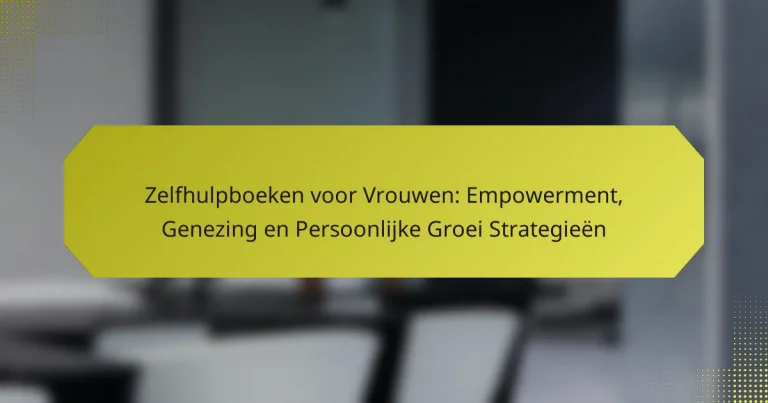 Zelfhulpboeken voor Vrouwen: Empowerment, Genezing en Persoonlijke Groei Strategieën